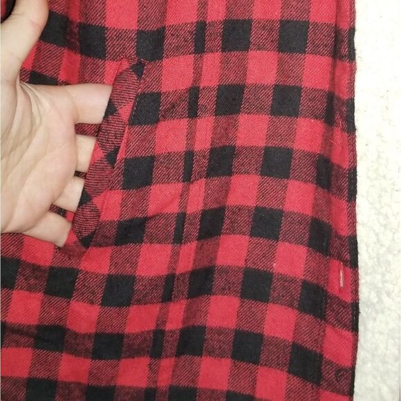 En Creme | Plaid Sherpa Lined Jacket - Picture 3 of 5